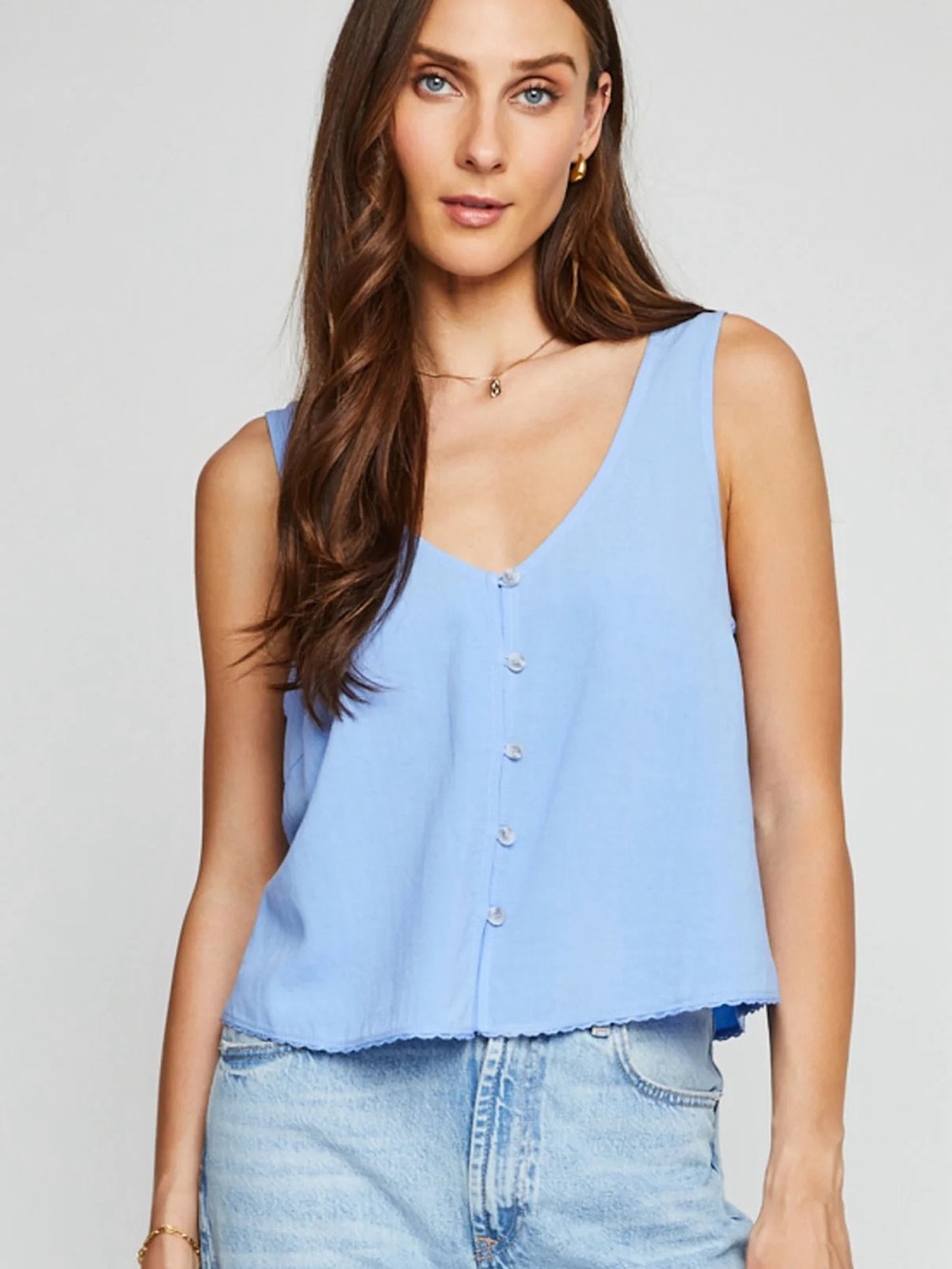 NWT - Gentle Fawn Kit Tank in Hydrangea Size S